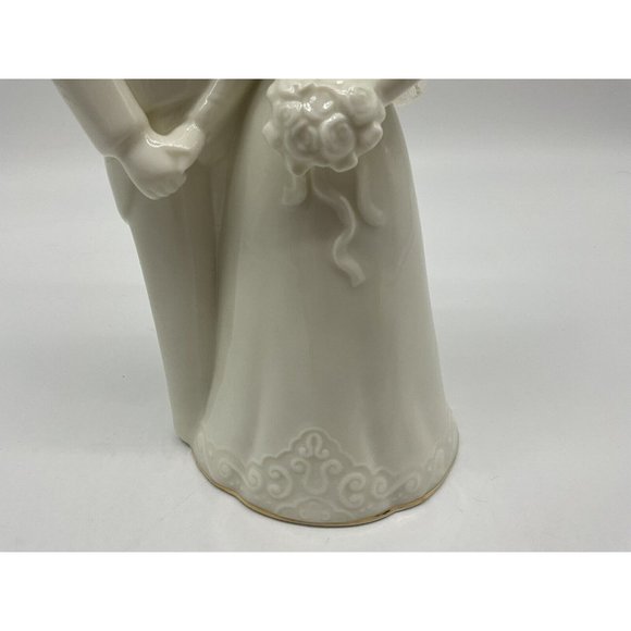 San Francisco Music Box Company Vintage Musical Bride & Groom Porcelain Figure - Picture 14 of 16